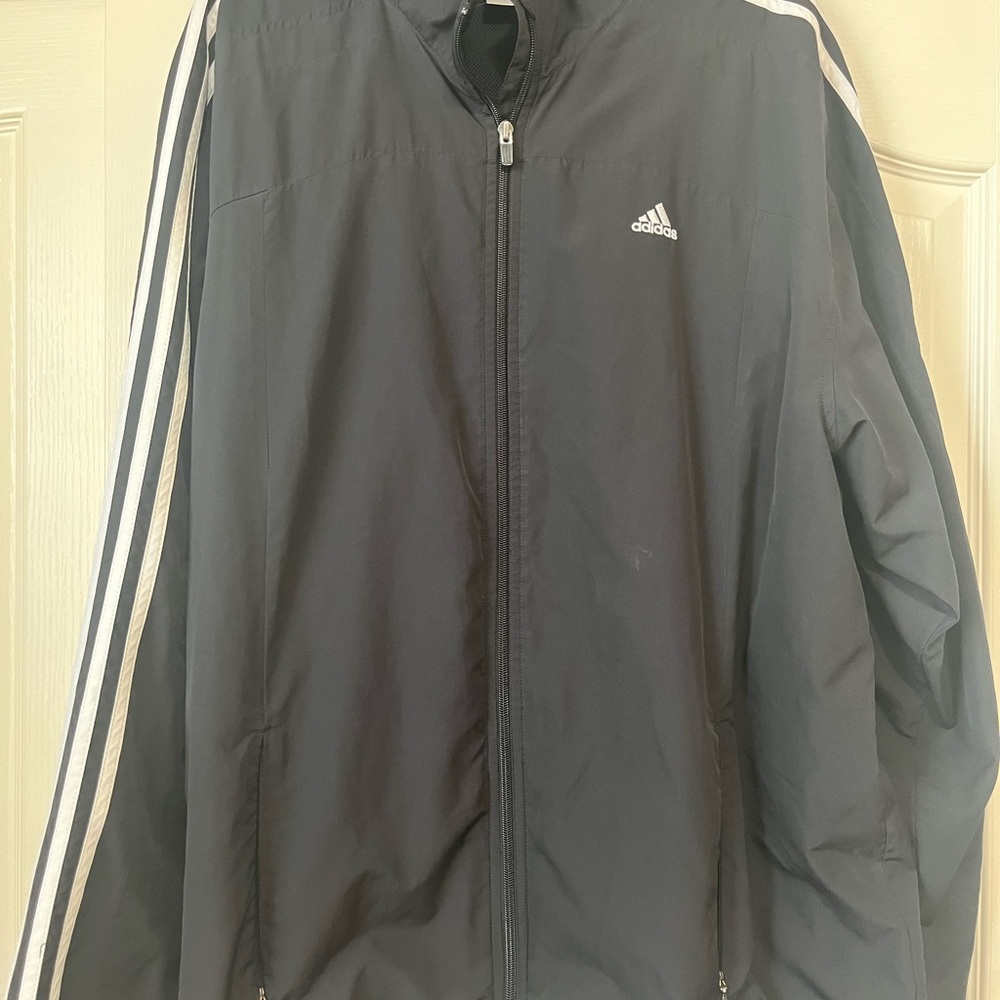 Adidas Men's Black Jacket. Size XL.